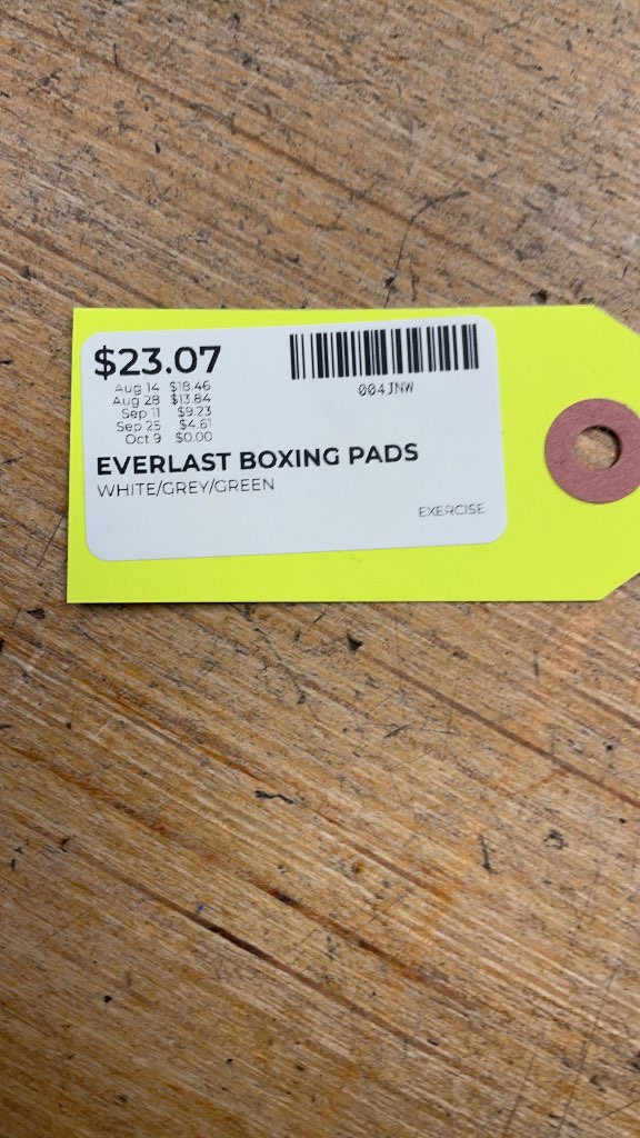 Everlast Isoplate Boxing Pads - White/Grey/Green