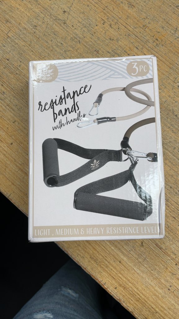Evolve 3-Piece Resistance Bands with Handles