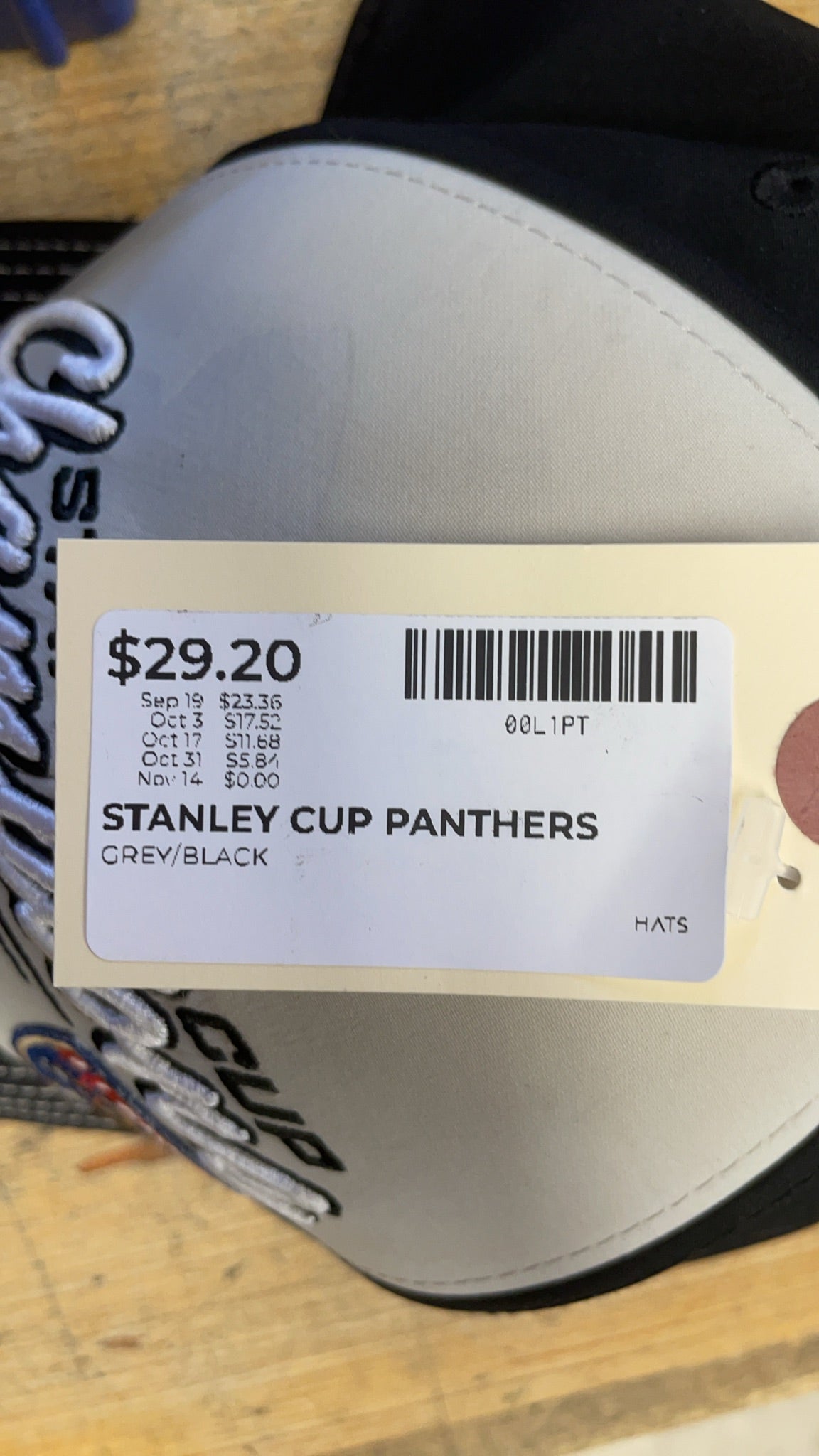 Fanatics Florida Panthers Stanley Cup Champions 2024 OSFM Snapback Hat