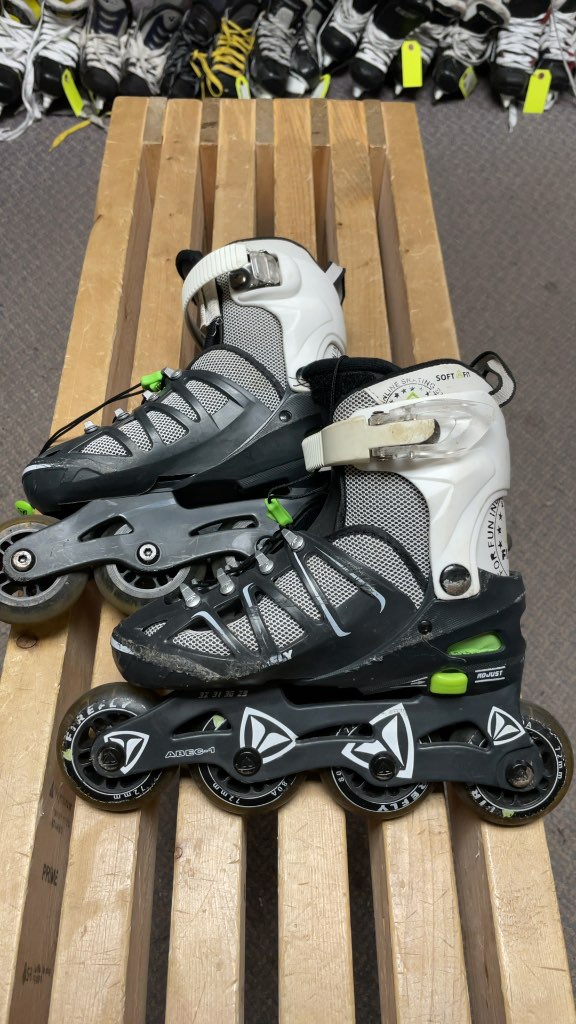 Firefly Size 1 Inline Skates - White/Grey