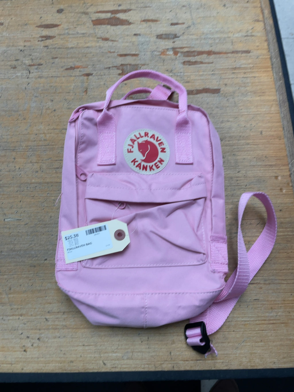 Fjallraven Kanken Mini Pink Backpack