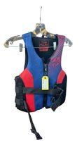 Fluid Aquatics Adult X-Small Life Jacket - Red/Blue