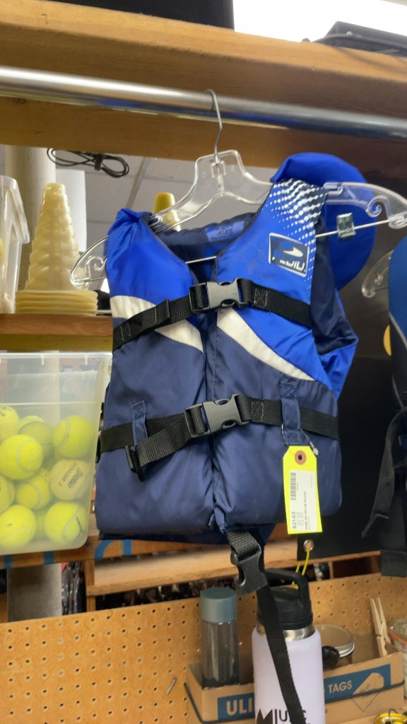 Fluid Life Jacket (60-90 lbs) - Blue/Navy