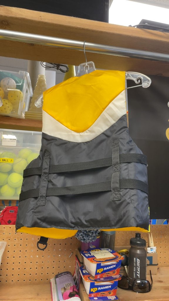 Fluid Small Life Jacket Yellow