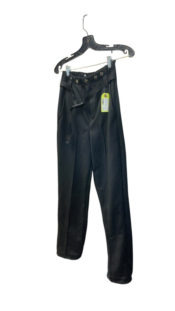 Force Adult XS Hockey Long Pants - Black