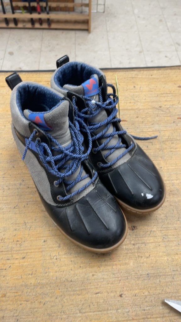 Forsake Ladies Size 8 Rain Boots - Black/Grey