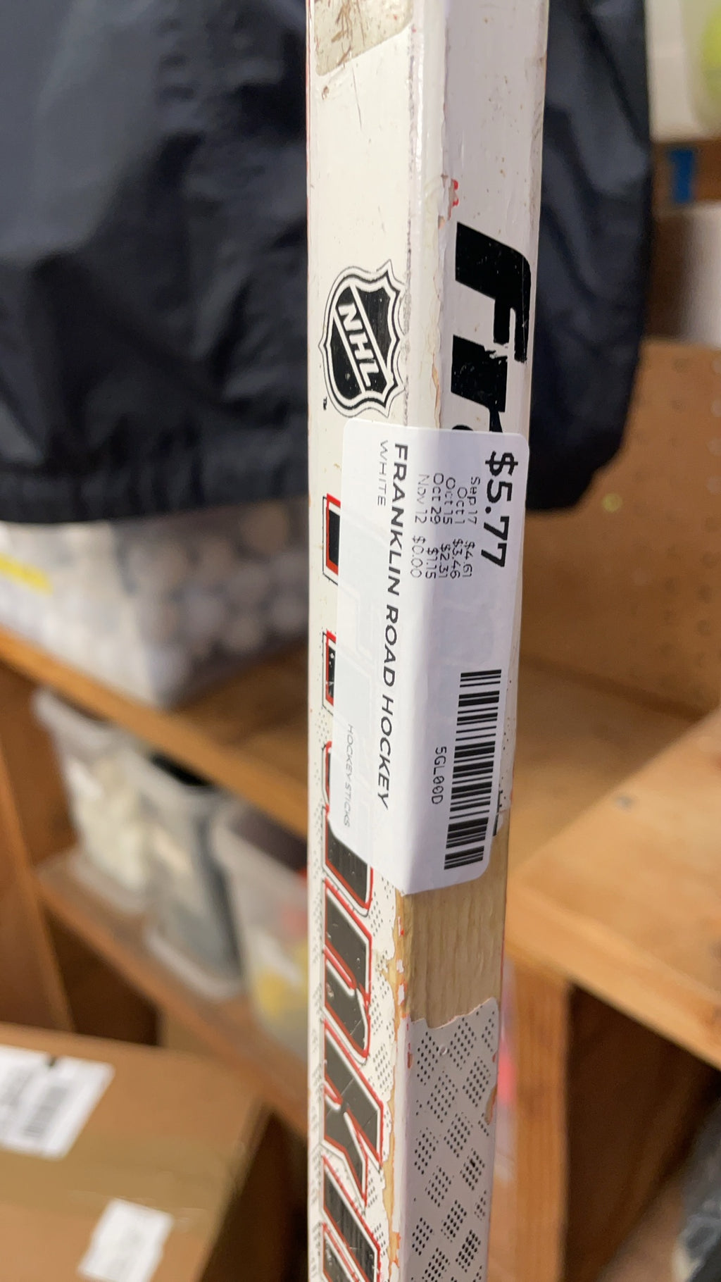 Franklin SX Comp Street Tech 1010 Road Hockey Stick