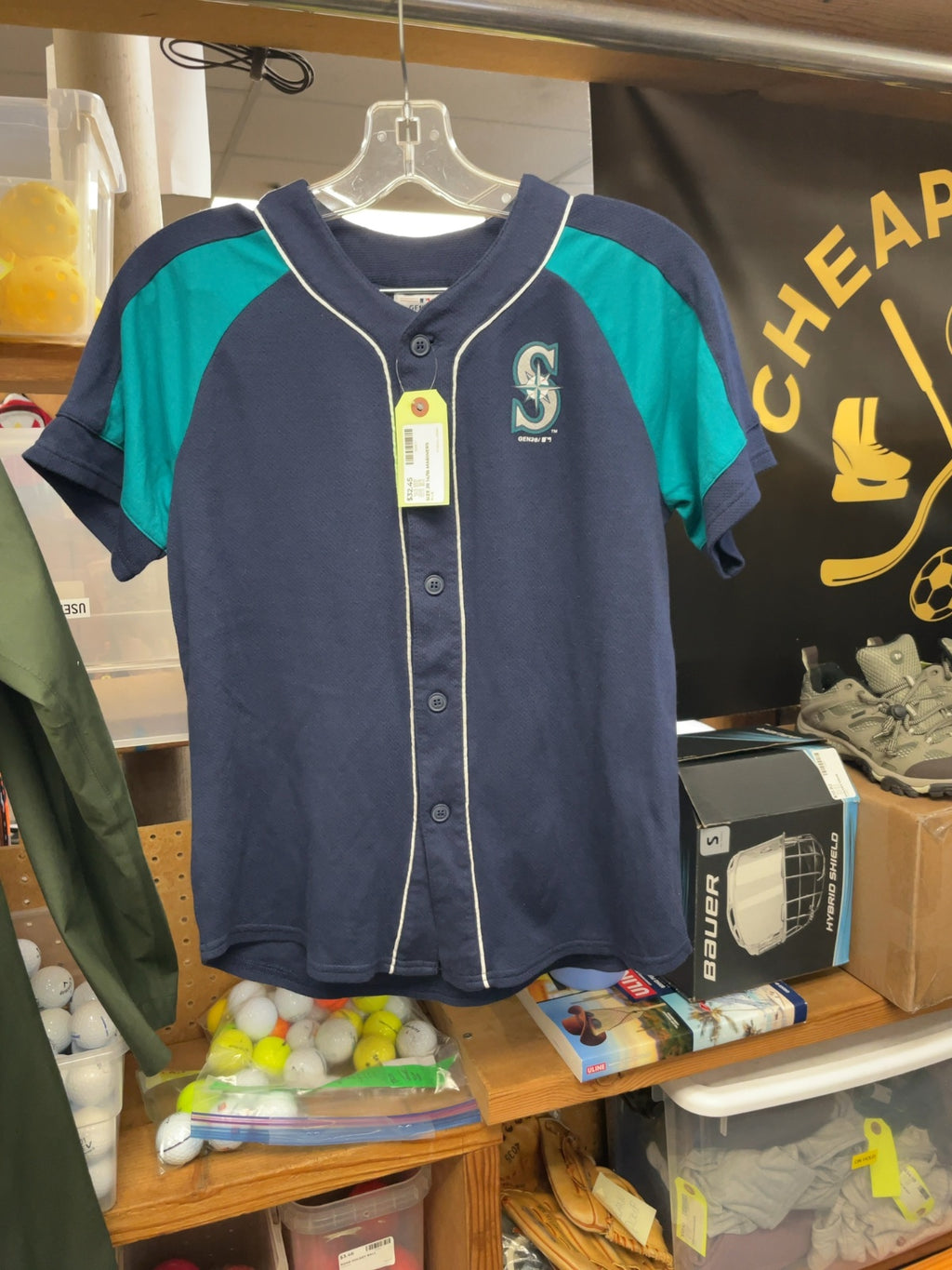 Gen2 Seattle Mariners Baseball Jersey JR 14/16