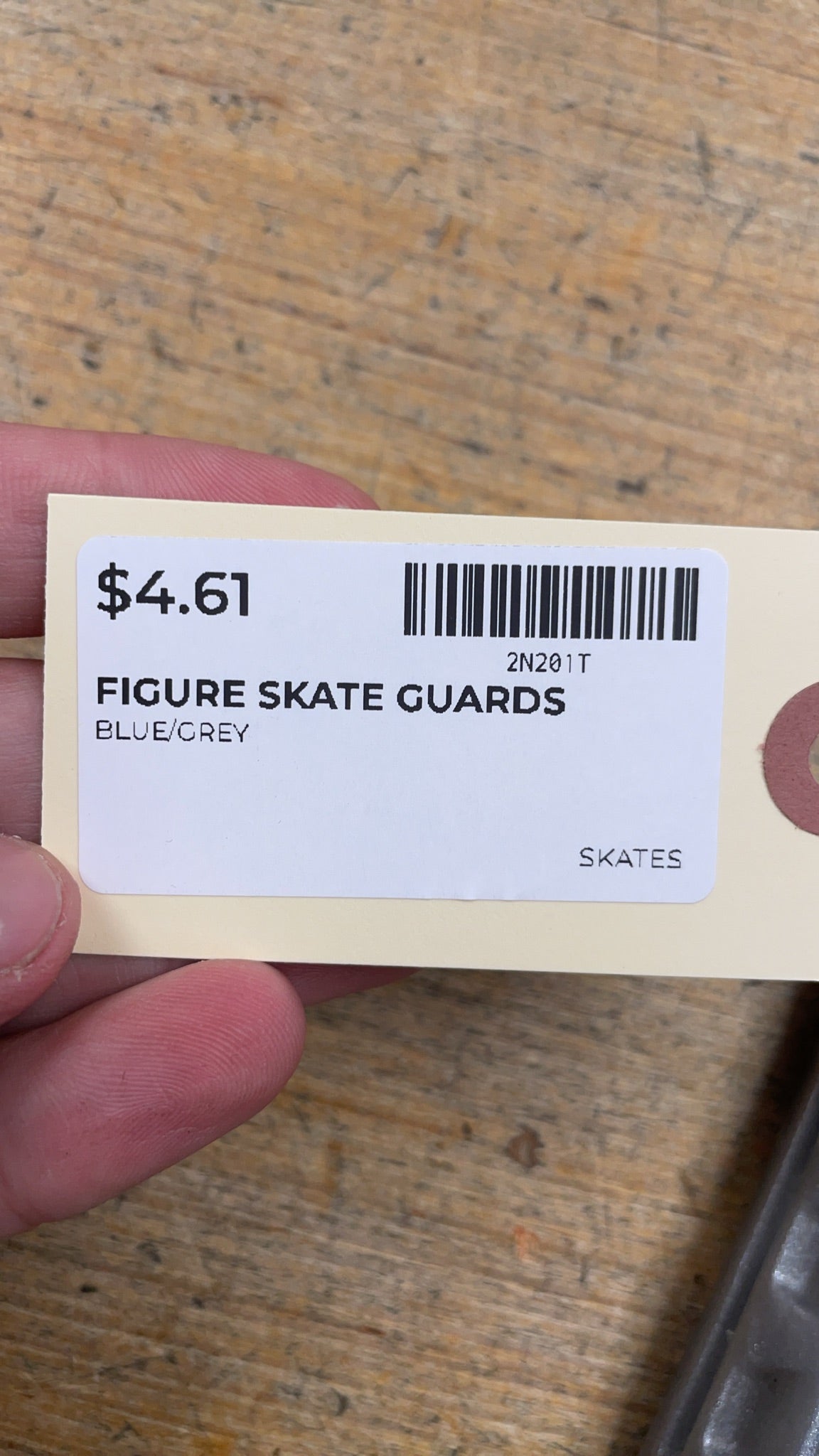 Generic Figure Skate Guards Blue/Grey
