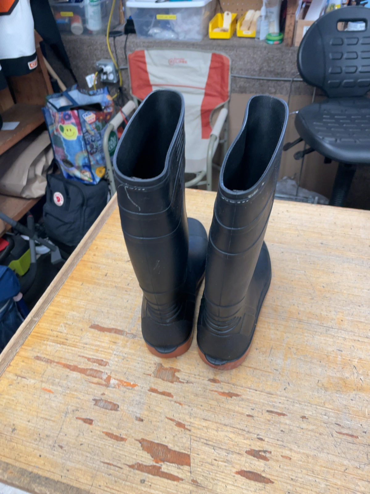 Generic Rain Boots Size 10 Black