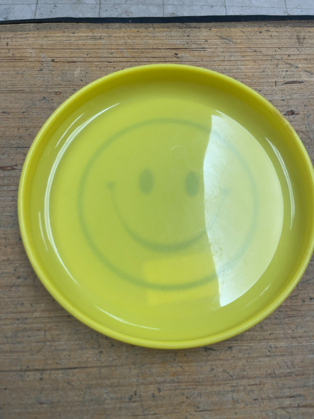 Generic Smiley Face Frisbee Yellow