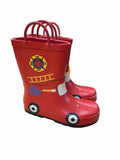 George Firetruck Size 12C Red Rain Boots
