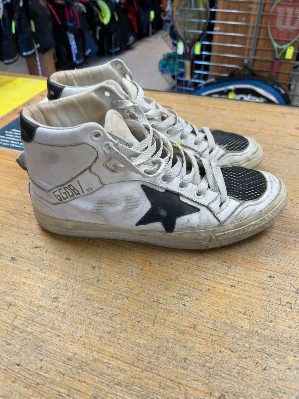 Golden Goose GGDB/VCE High-Top Sneakers - Ladies Size 5