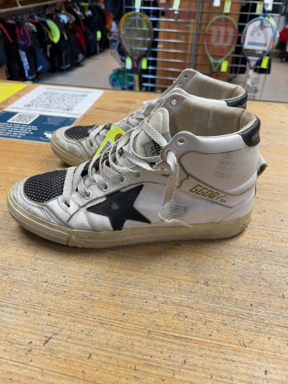 Golden Goose GGDB/VCE High-Top Sneakers - Ladies Size 5