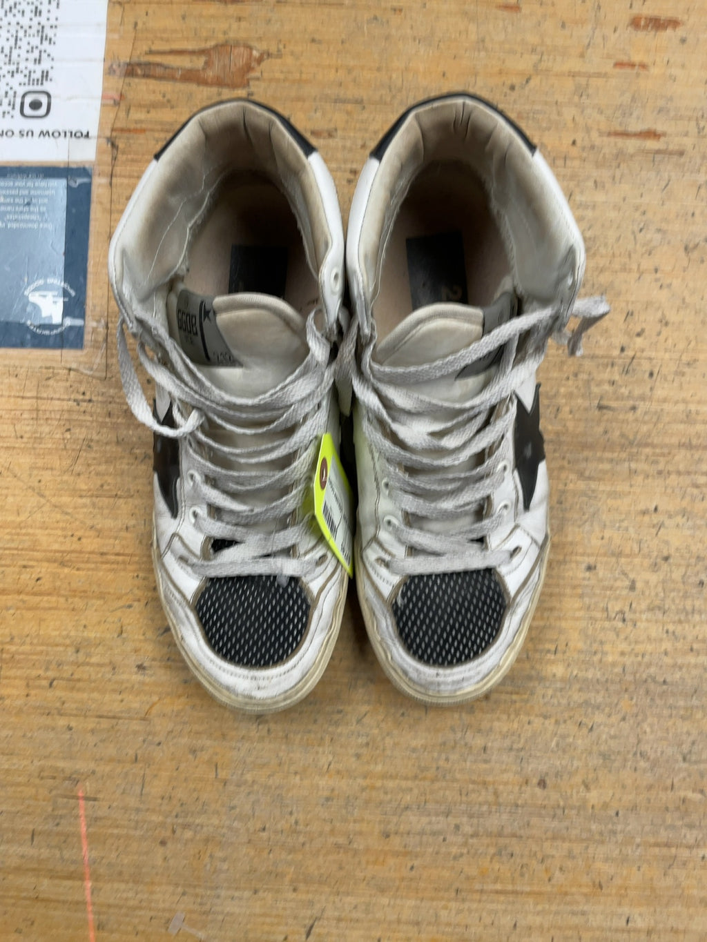 Golden Goose GGDB/VCE High-Top Sneakers - Ladies Size 5