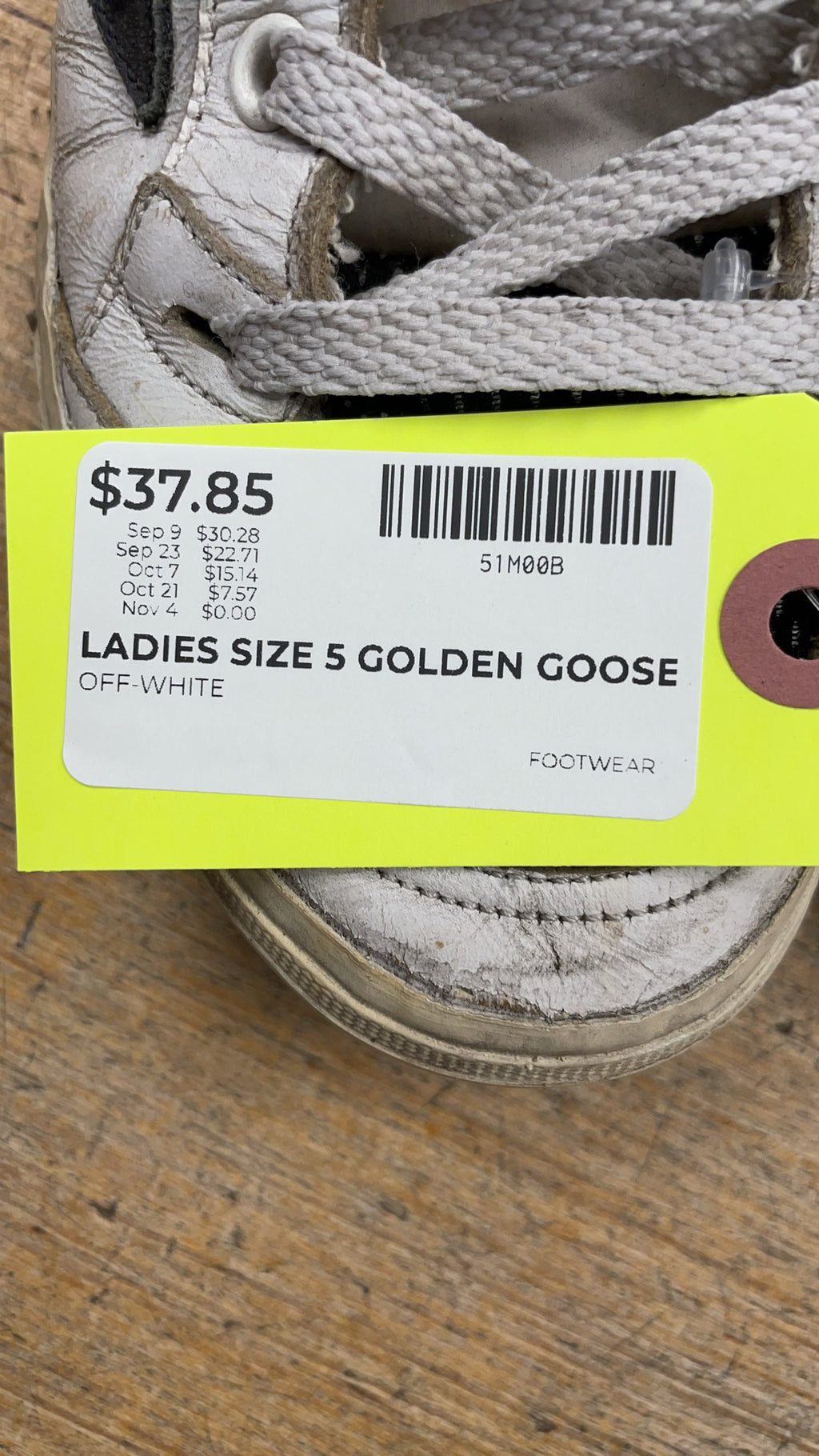 Golden Goose GGDB/VCE High-Top Sneakers - Ladies Size 5