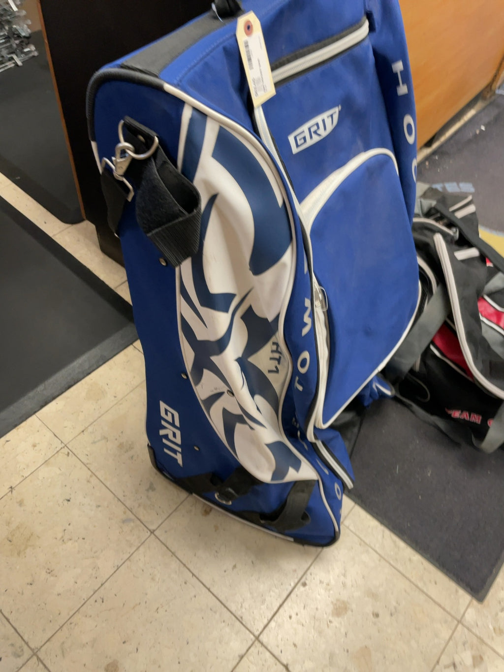 Grit HT1 Tower Hockey Bag Blue