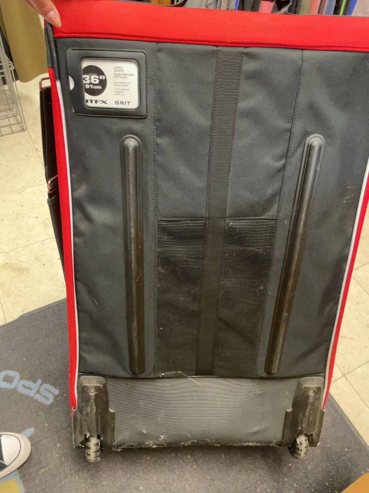 GRIT HTFX Hockey Tower 36" Wheeled Equipment Bag