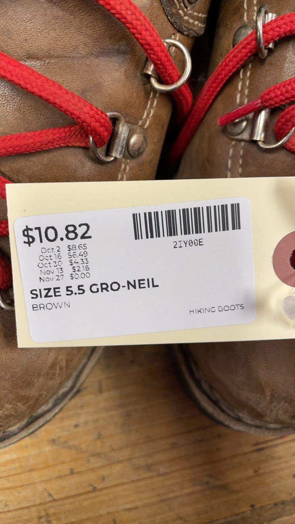 Gro-Nell Sport Size 5.5 Hiking Boots