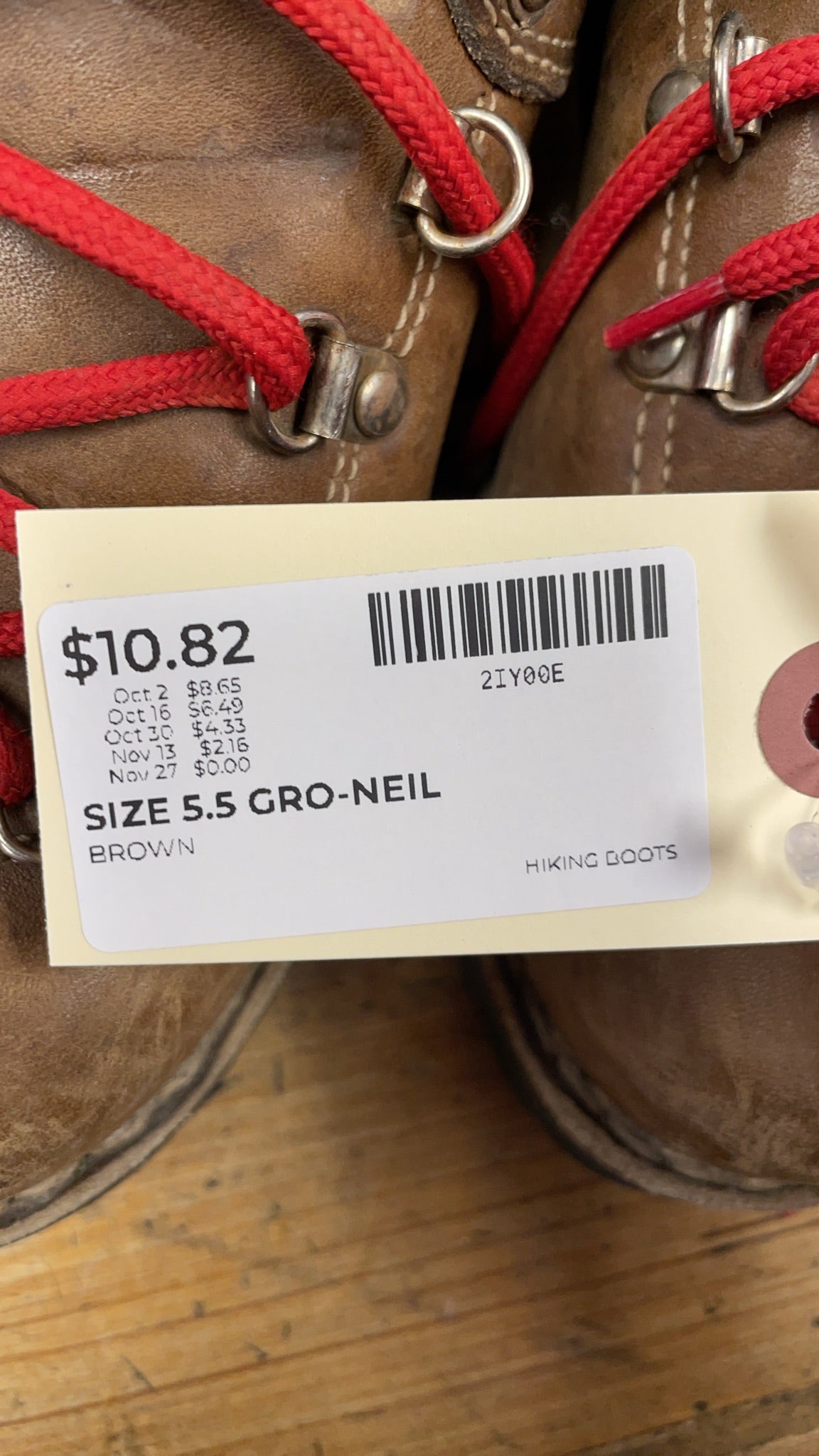 Gro-Nell Sport Size 5.5 Hiking Boots