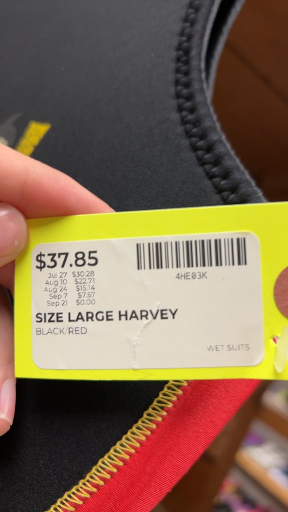 Harvey's Neoprene Wetsuit Vest