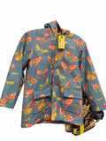 Hatley Rain Jacket Junior 8 Butterfly Print