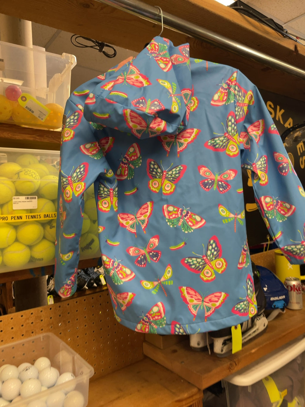 Hatley Rain Jacket Junior 8 Butterfly Print