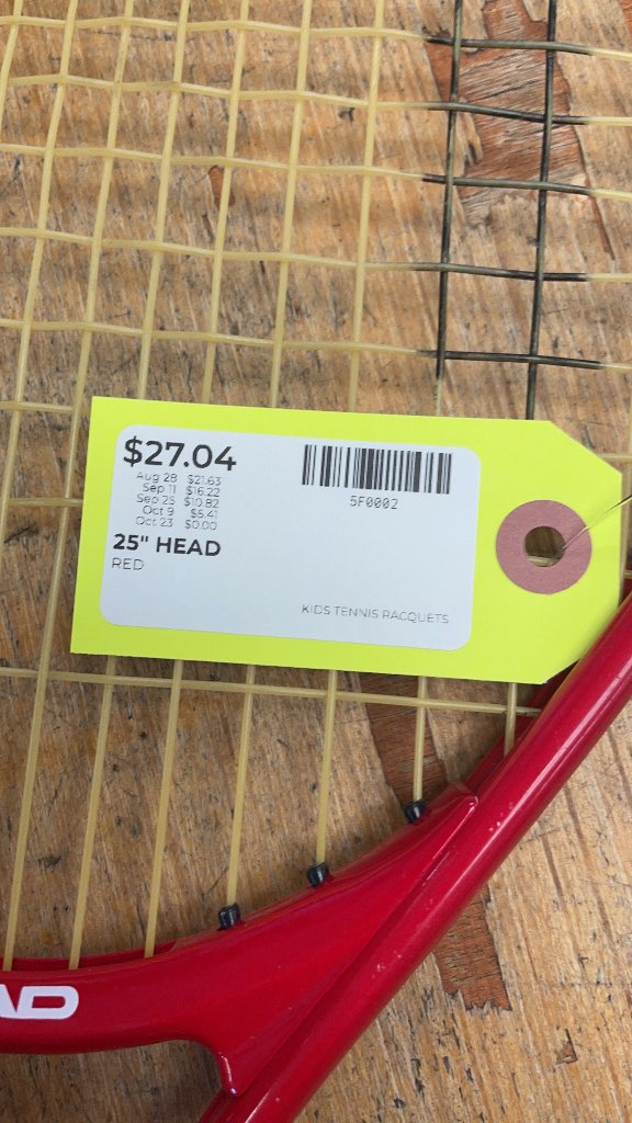 Head 25" Junior Tennis Racquet
