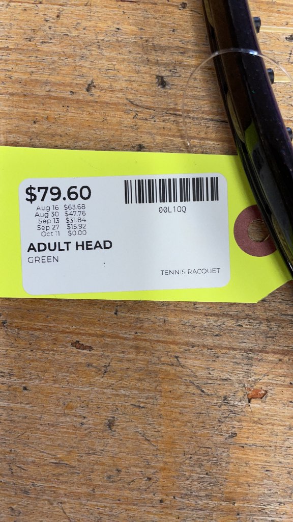 Head Atlantis XL Oversize Tennis Racquet