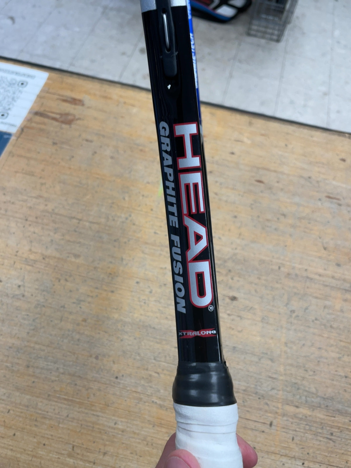 Head Graphite Fusion 4 1/2 - 4 Oversize Xtralong Tennis Racquet
