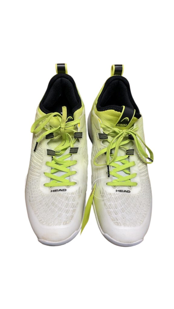 HEAD Non-Marking Court Shoes Size 9.5 Neon