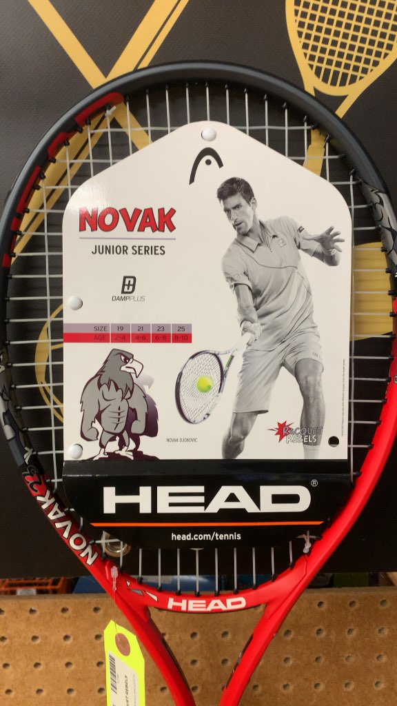 Head Novak Junior Series 23" Kids Tennis Racquet