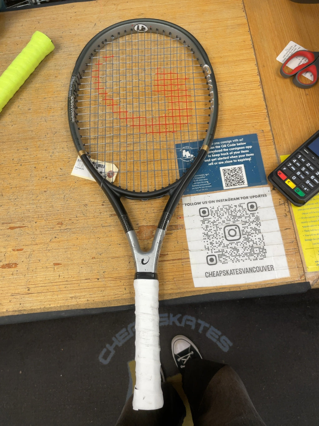 Head Quartz Titanium 265 Tennis Racquet