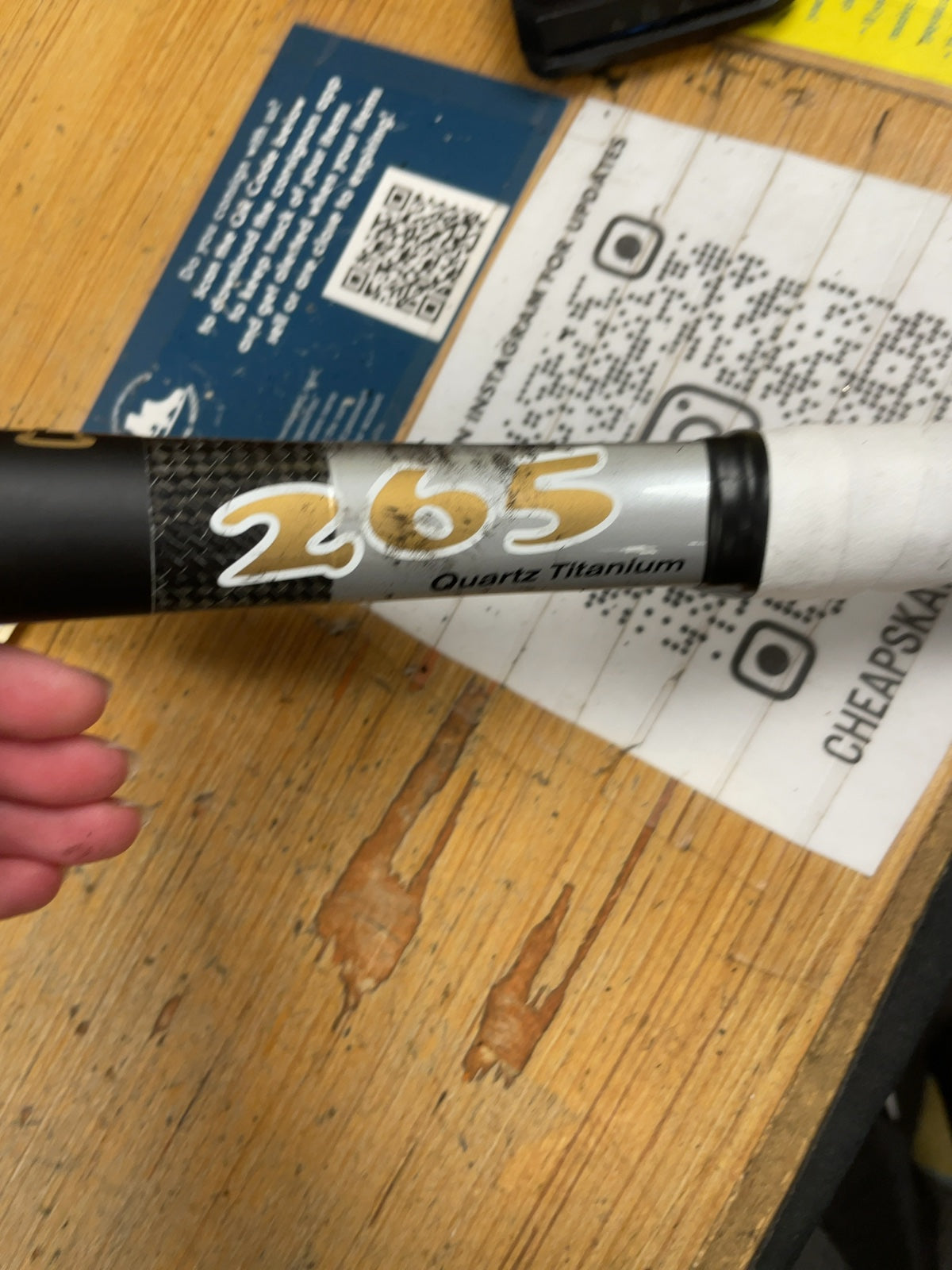 Head Quartz Titanium 265 Tennis Racquet
