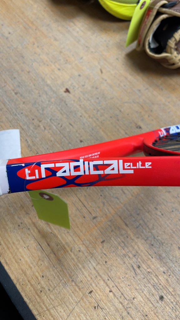 HEAD Radical Elite Tennis Racquet - Orange/Blue