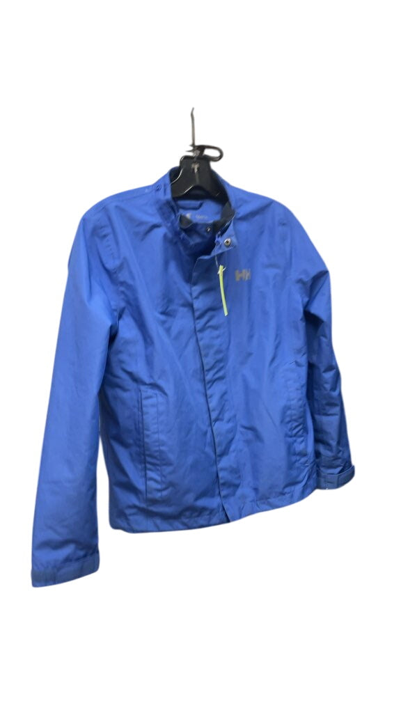 Helly Hansen Junior Rain Jacket - Blue - Size 14