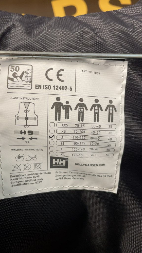 Helly Hansen Junior Rider Vest Life Jacket