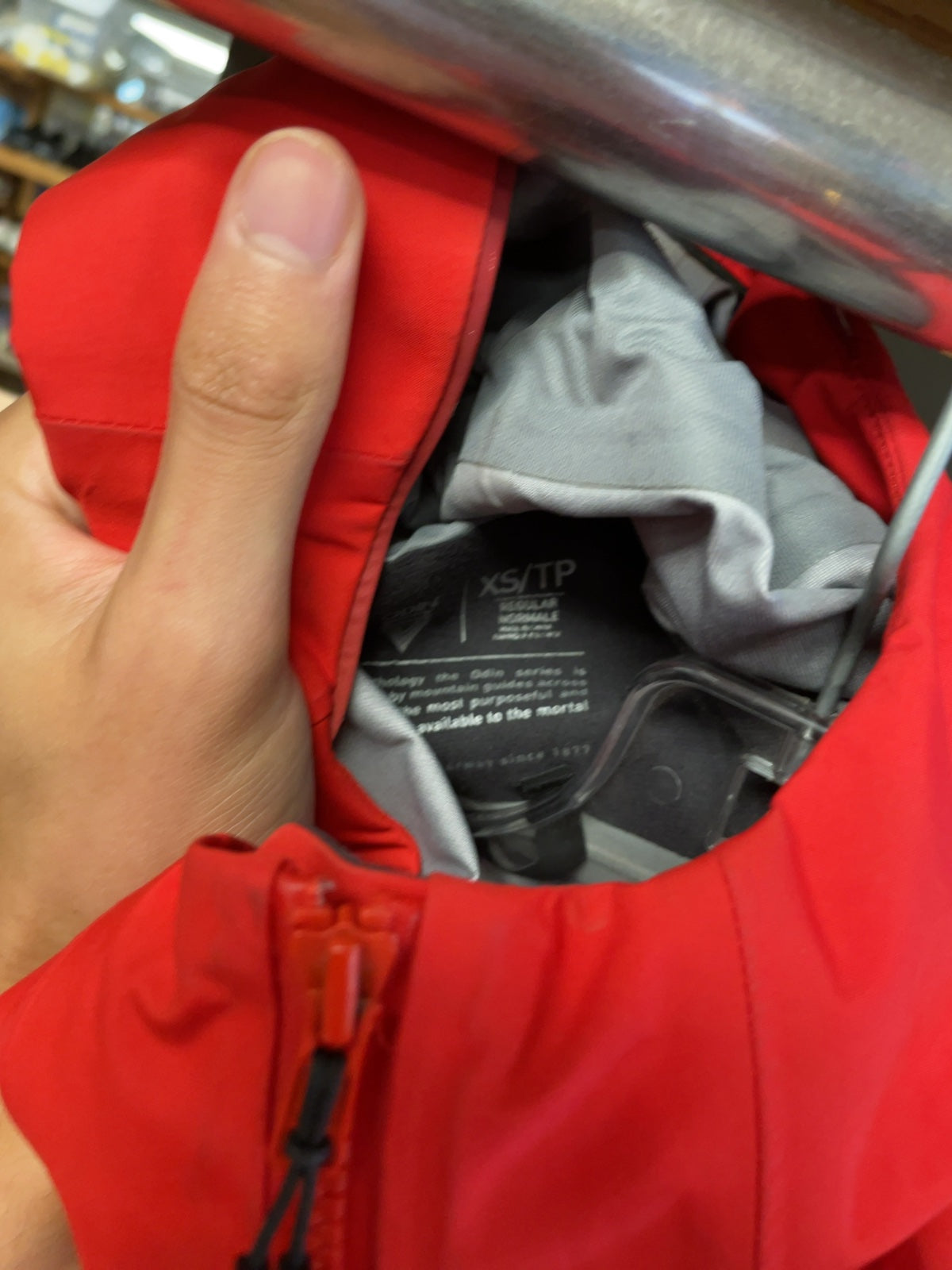 Helly Hansen Odin XS Red Rain Jacket