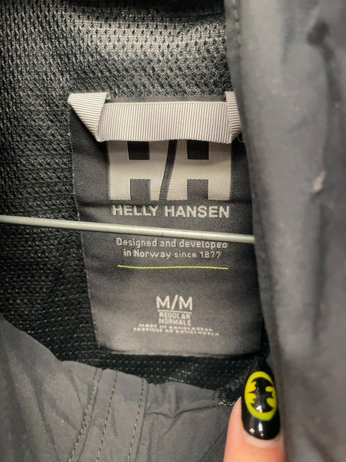 Helly Hansen Rain Jacket Medium Grey
