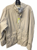 Helly Hansen Rain Jacket Size L Tan
