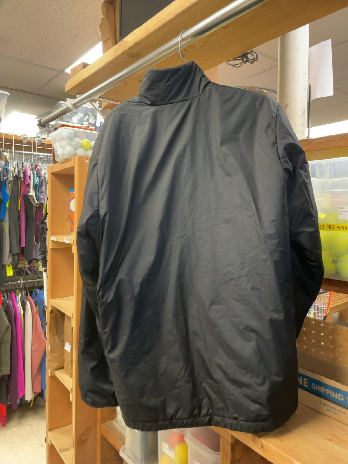 Helly Hansen Rain Jacket Size XL Black