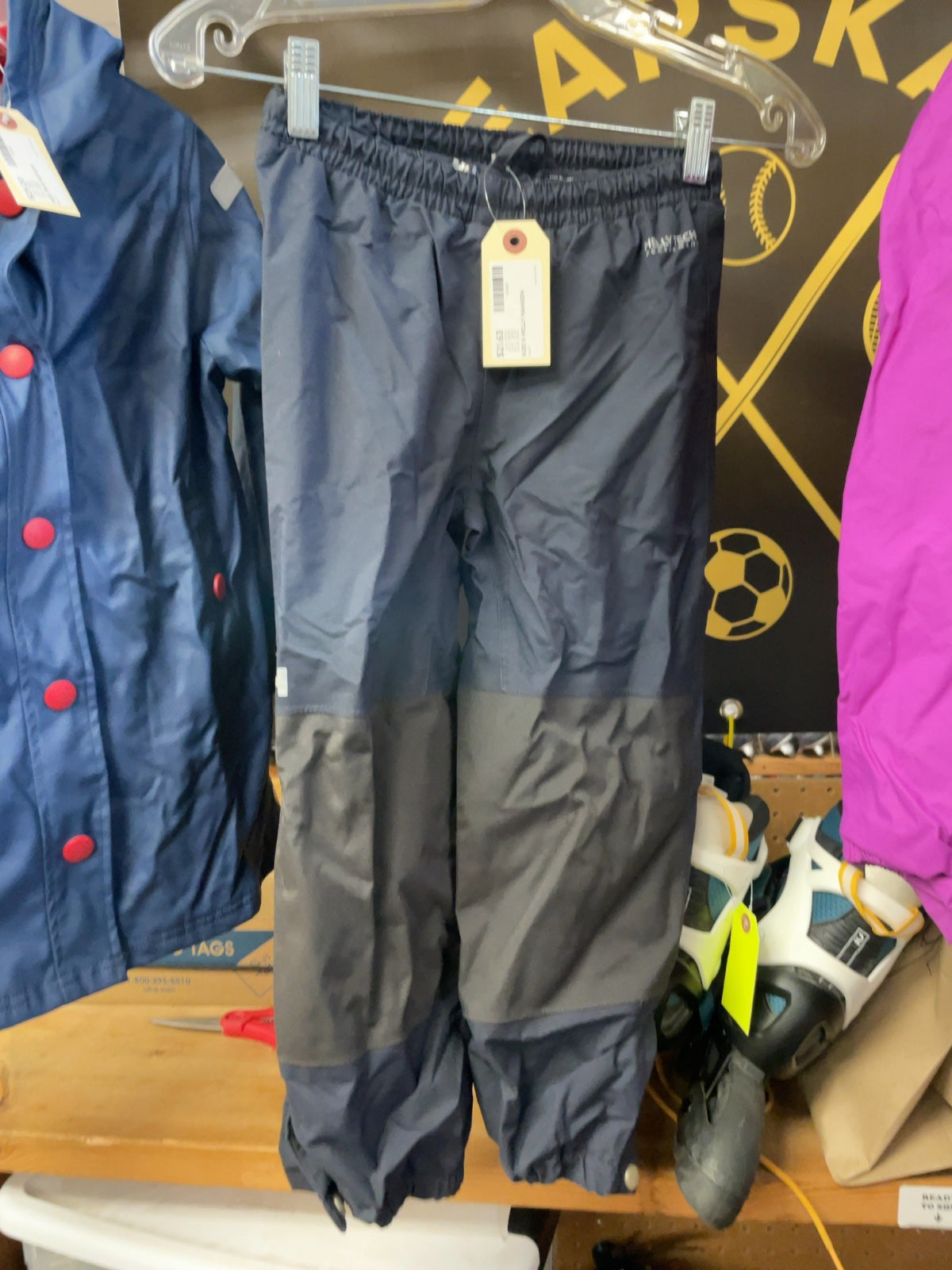 Helly Hansen Rain Pants Size 5 Navy