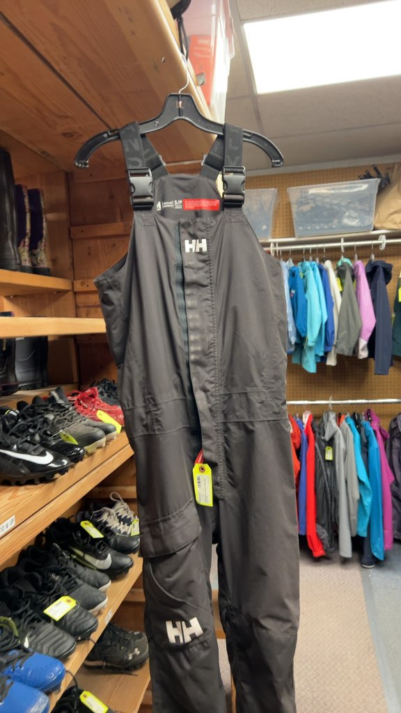 Helly Hansen Sailing Bibs - Grey - Size Small
