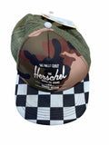 Herschel Camo Checkered Snapback Hat