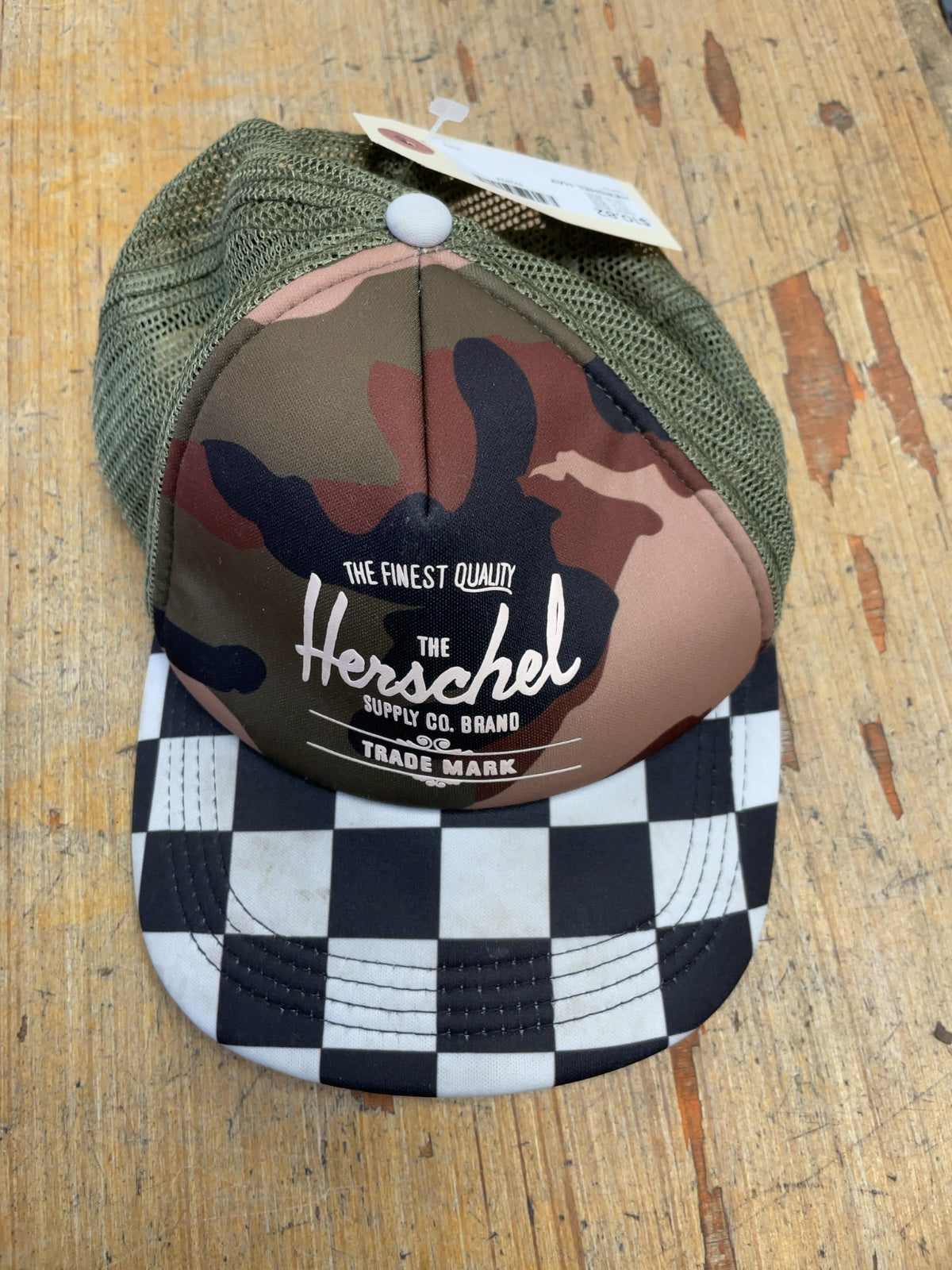 Herschel Camo Checkered Snapback Hat