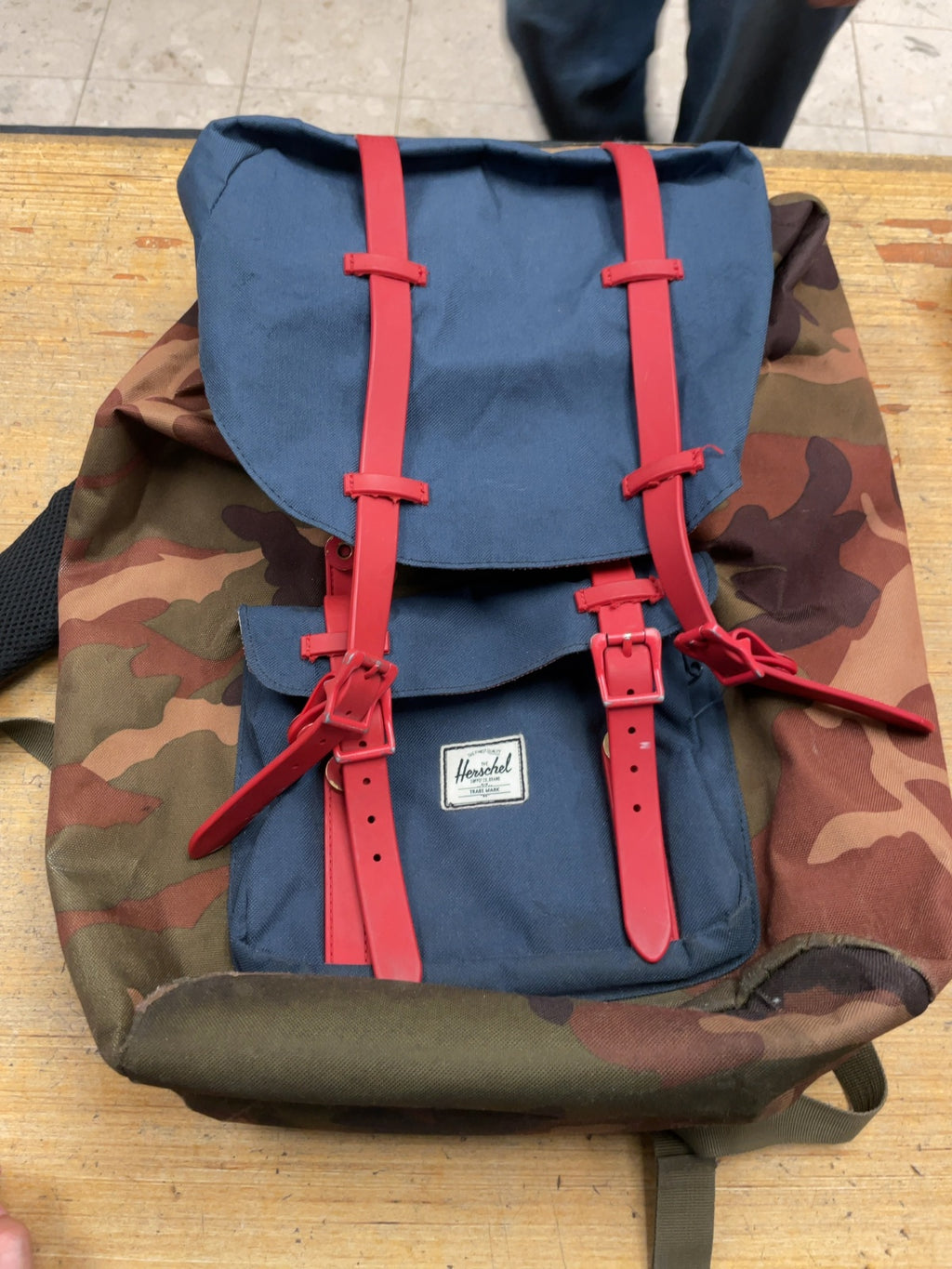 Herschel Little America Backpack Navy/Camo