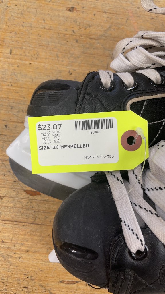 Hespeler Hockey Skates Size 12C