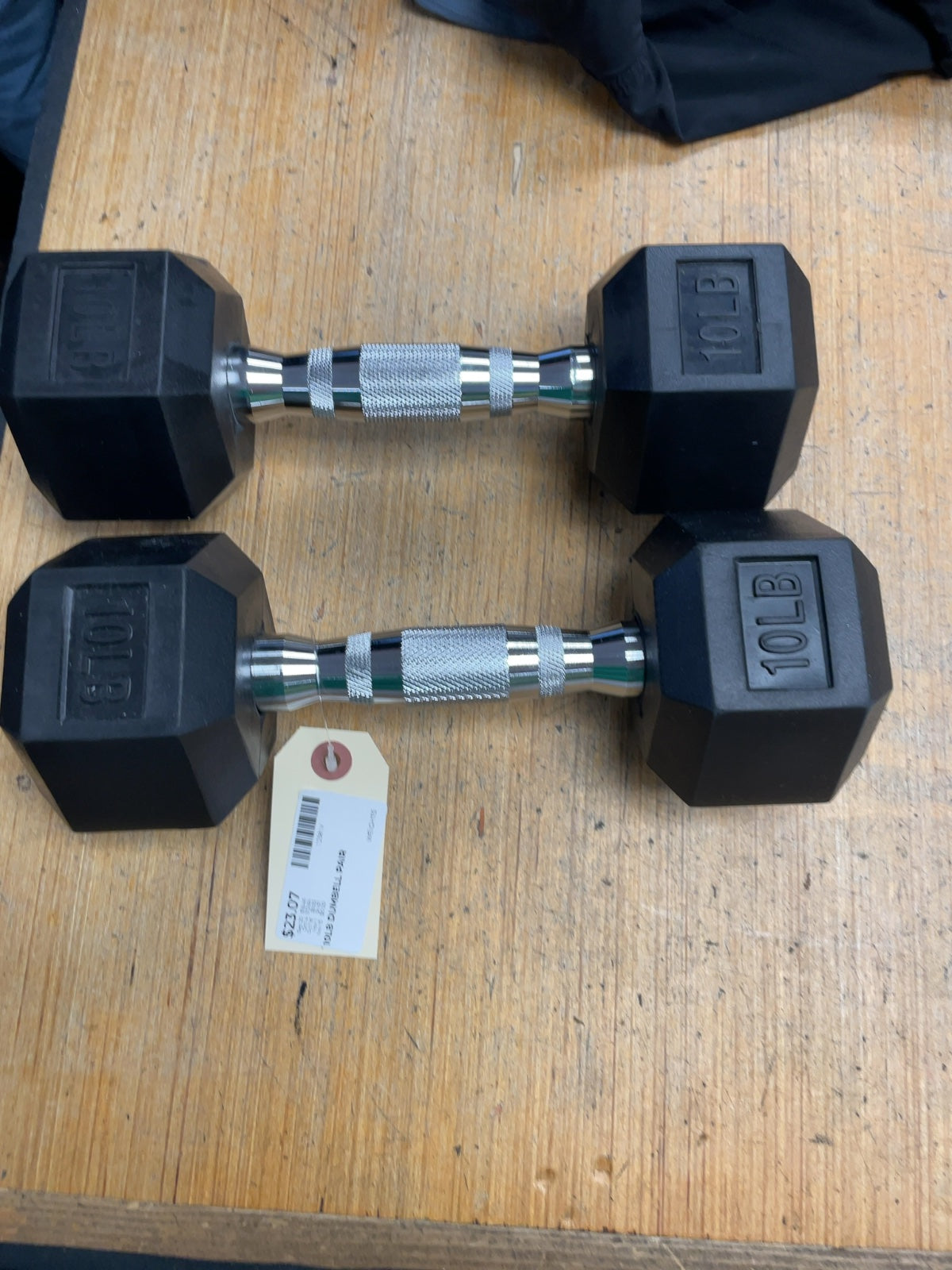 Hex Dumbbell 10lb Pair