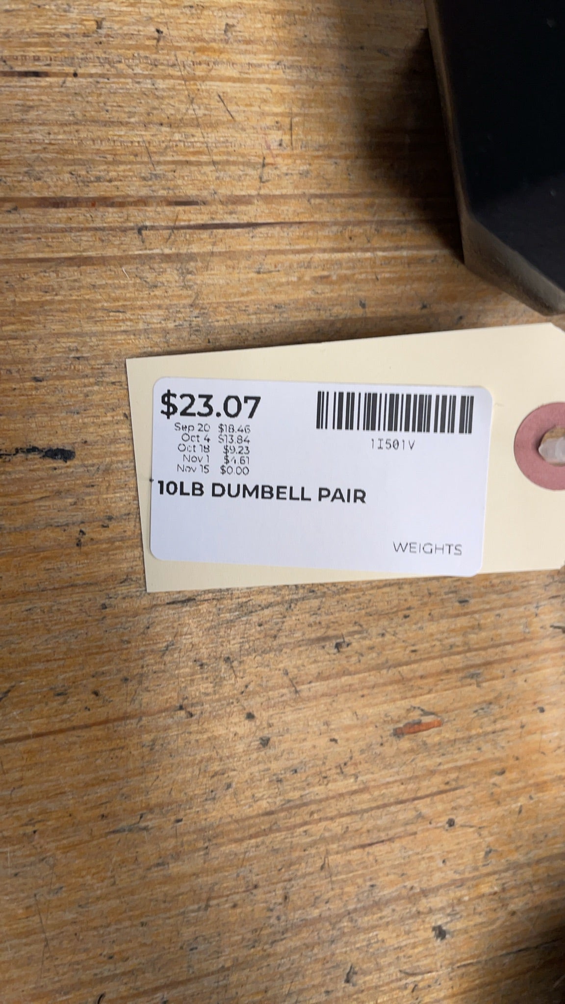 Hex Dumbbell 10lb Pair