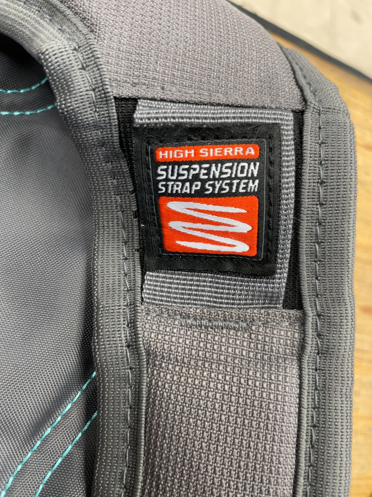 High Sierra Suspension Strap System Backpack - Grey/Blue